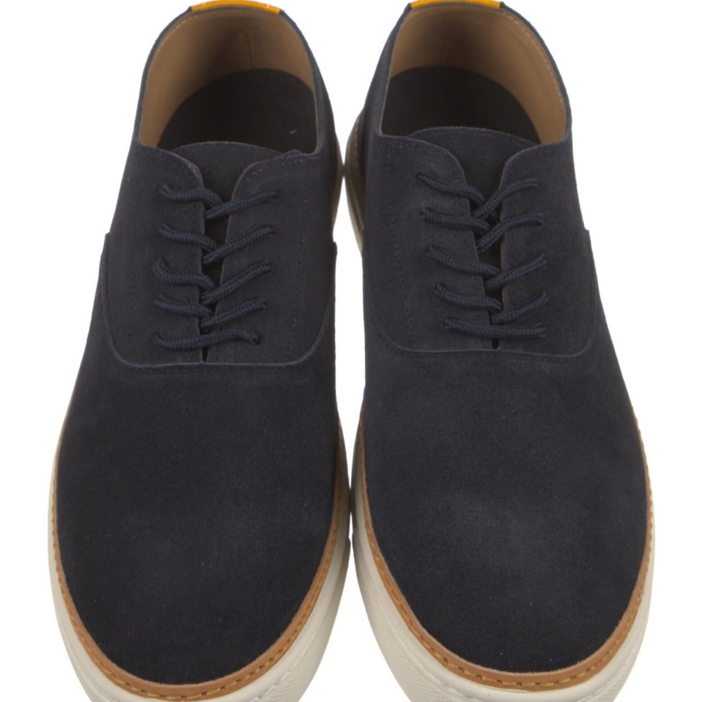 Junya Watanabe Comme des Garcons Man Navy Suede Sneakers 7M new Rare